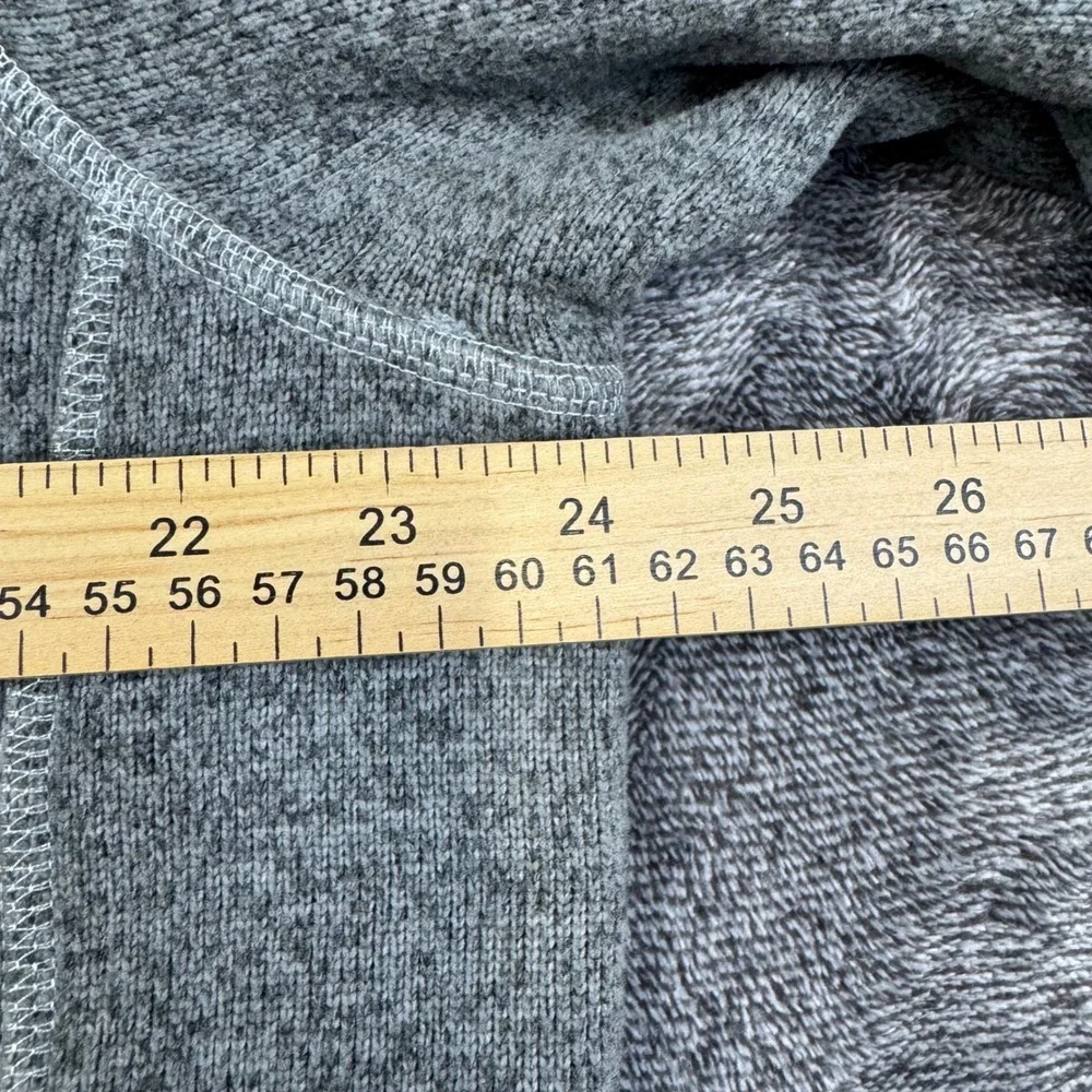 The North Face Fleece Pullover Mens XL Gray Gordon Lyons 1/4 Zip Sweater Jacket